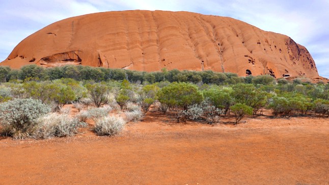 The Rock from the path