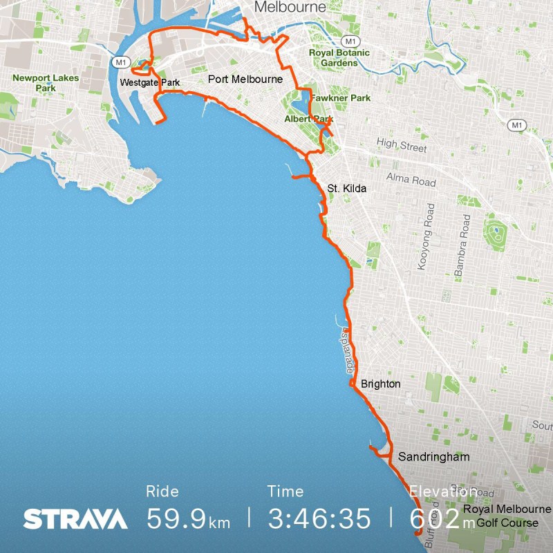 Strava Bayside