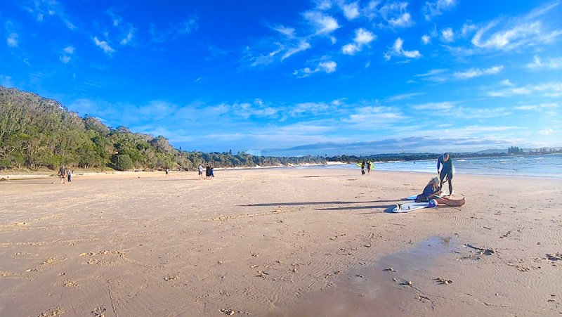 Byron beach
