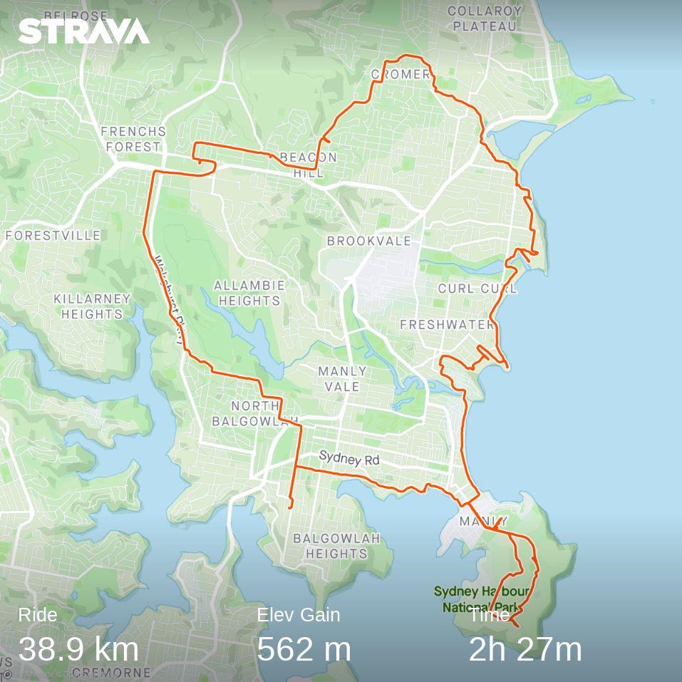 Manly to Narra Stava